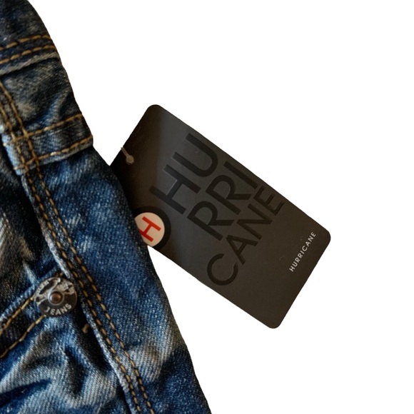 Migi Nizza Jeans 30” distressed embroidered low rise bootie festival summer - Picture 9 of 10